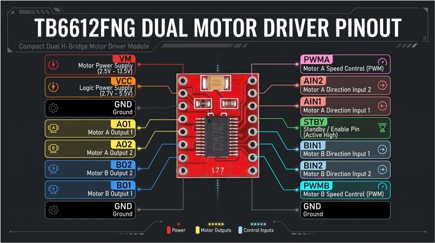 TB6612FNG pinout